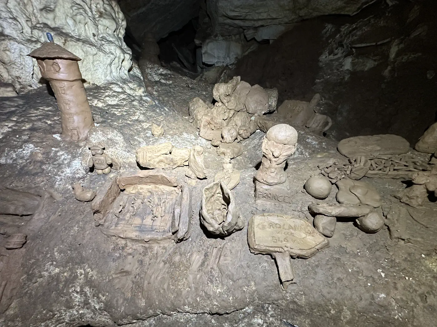 Les sculptures d’argile